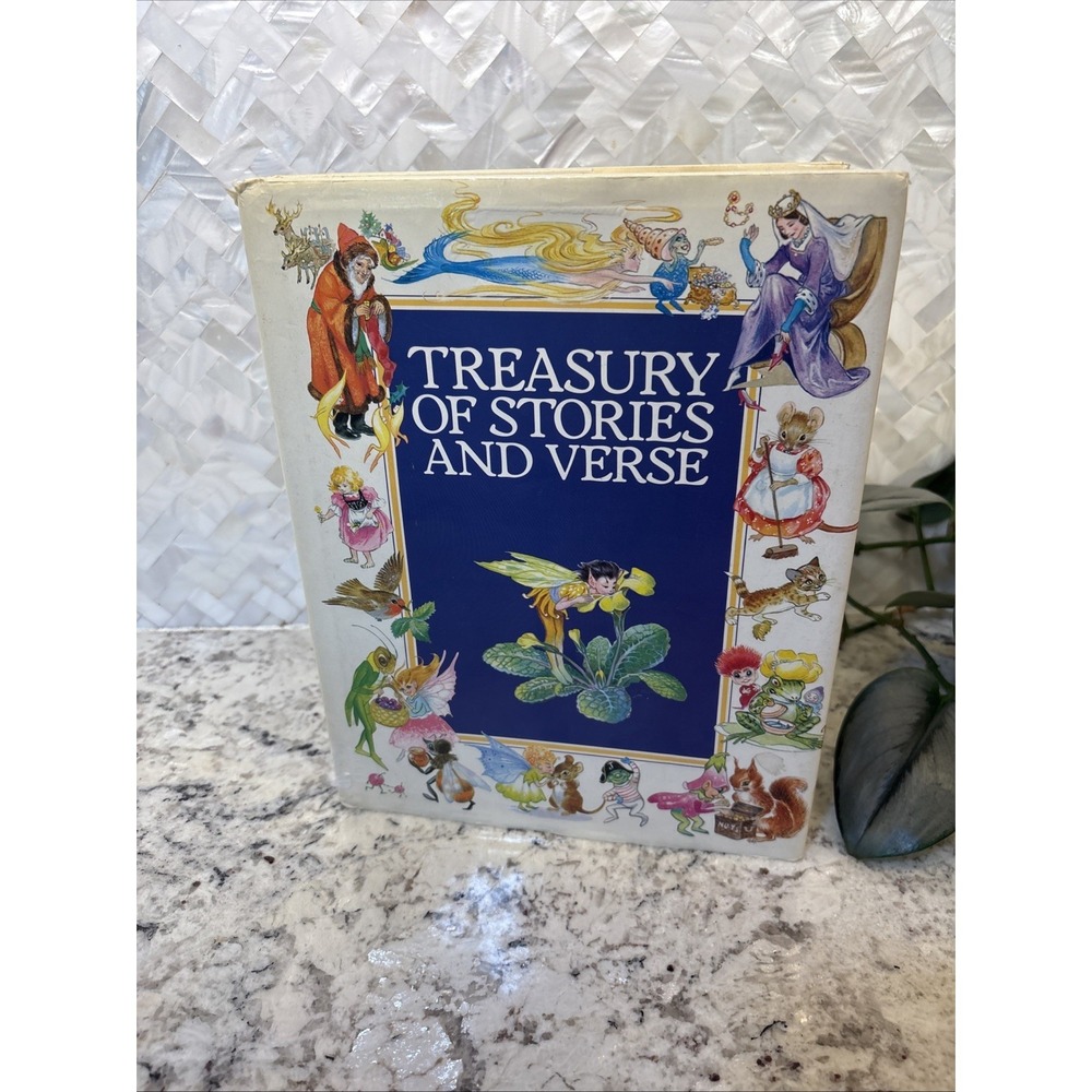 VINTAGE Treasury of Children's Stories and Verses by H Boswell 1989 Fairytales